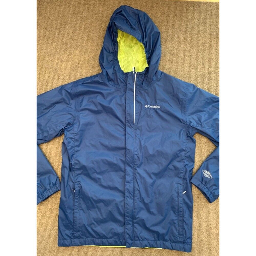 Columbia Jacket Boys XL (18/20) Youth Omni-Tech Timber Pointe II Hooded Nylon